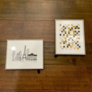New set of frames with prints from Pottery Barn